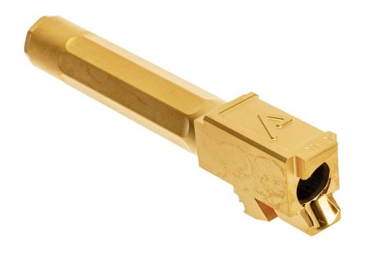 Agency Arms Glock 19 gold barrel
